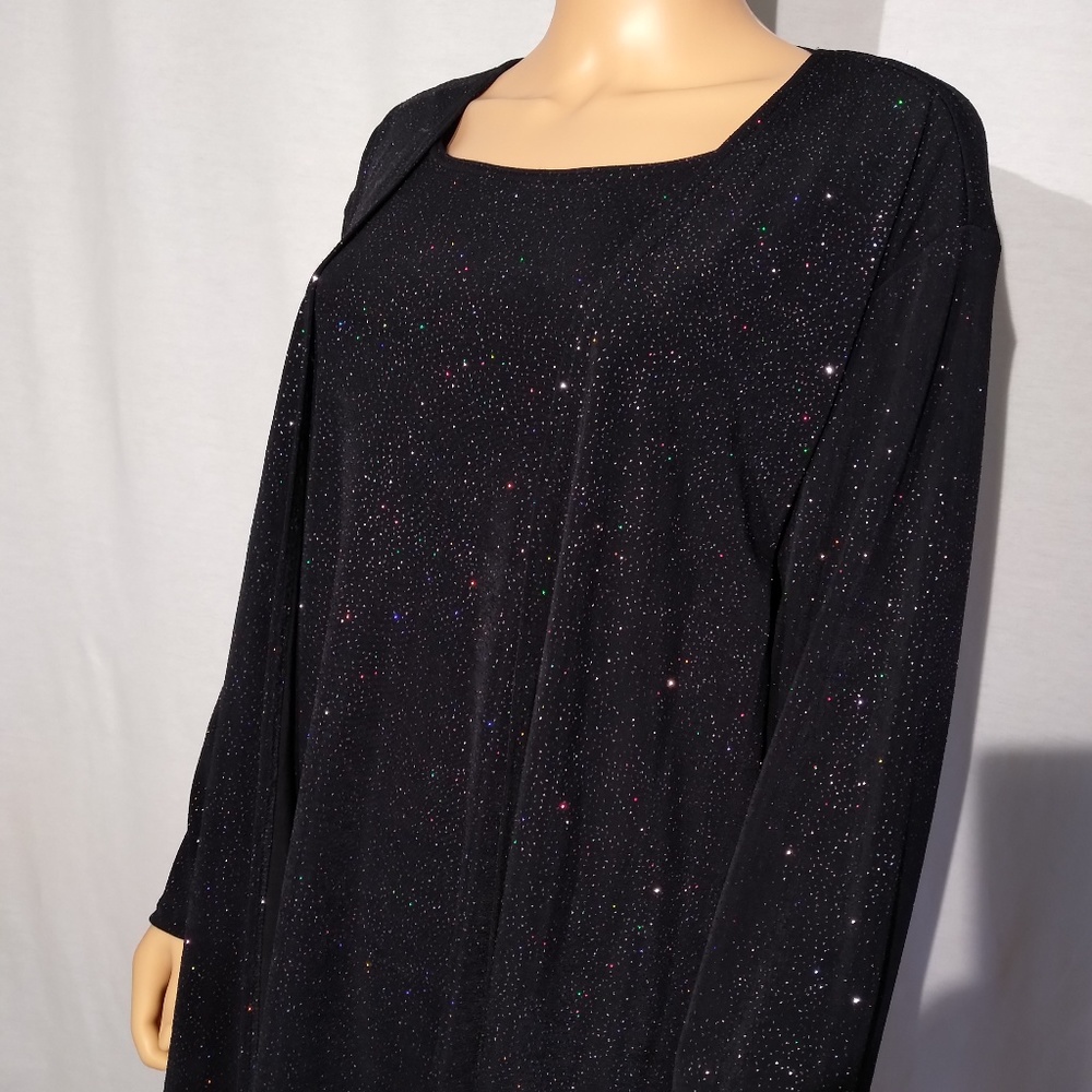 Notations:  Sparkly Layer Look Top (1X)